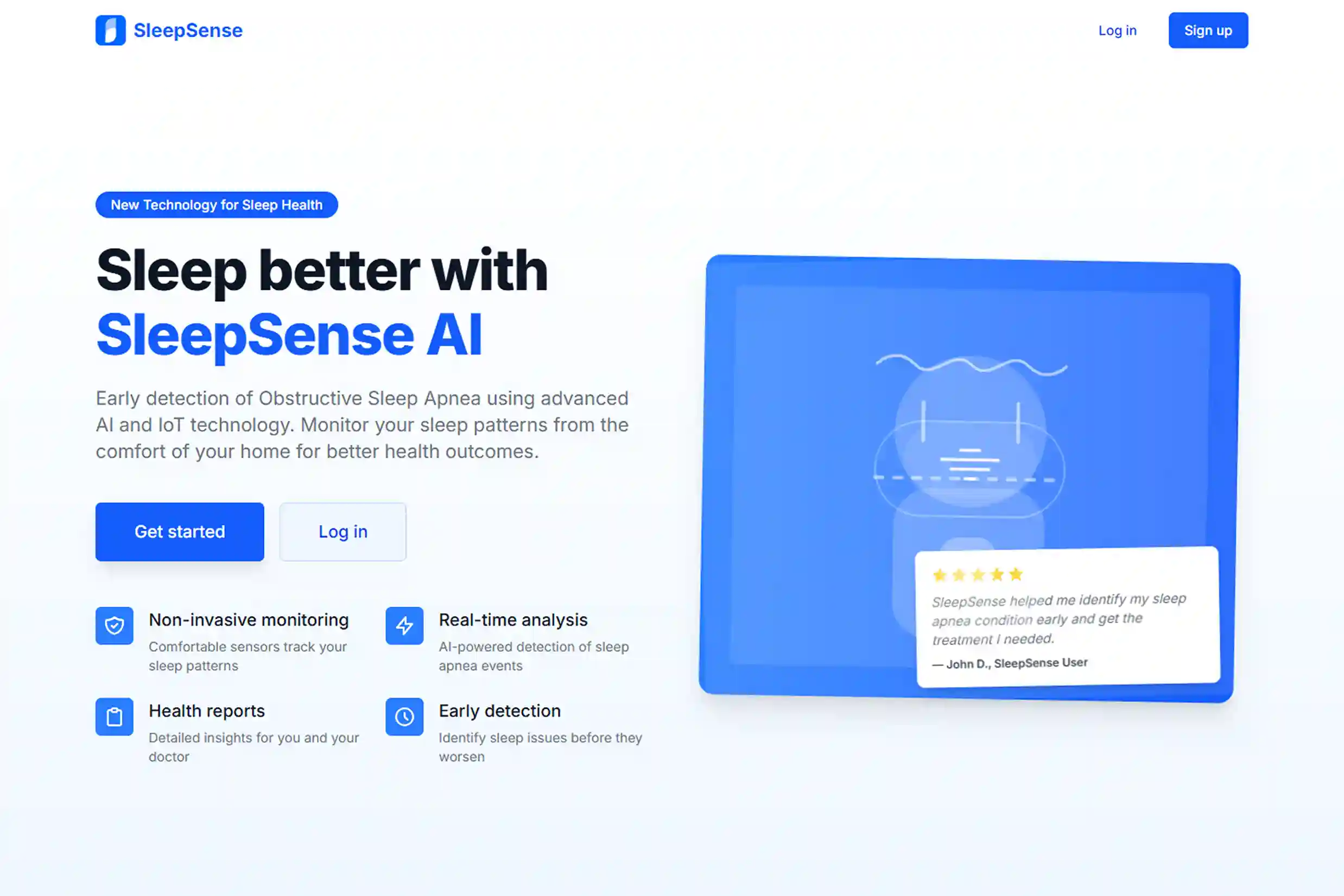 SleepSense - Screenshot 1