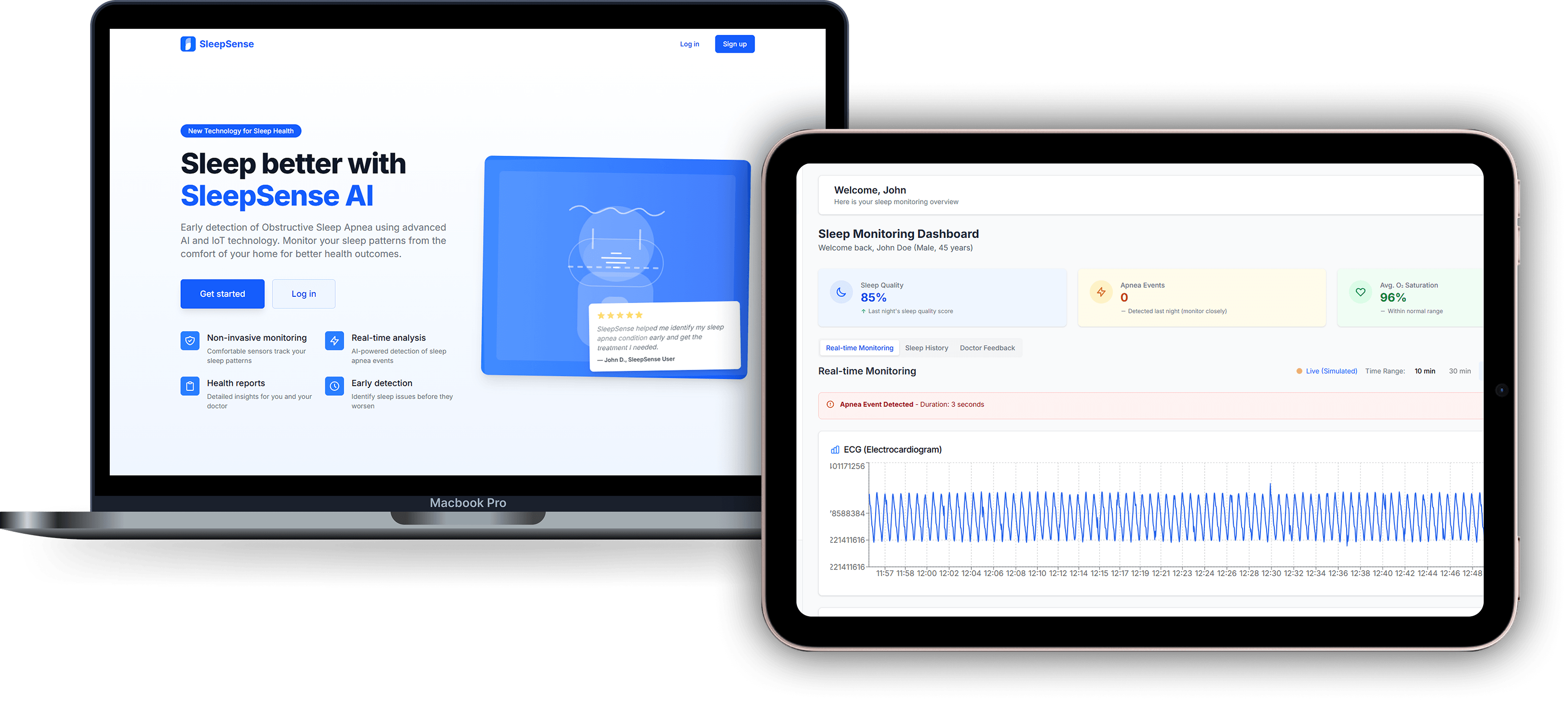 E-Commerce Platform mockup